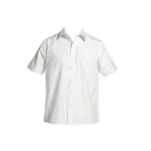 boys school shirt – half sleeve (white)