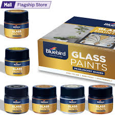 glass paint set – 6 colors